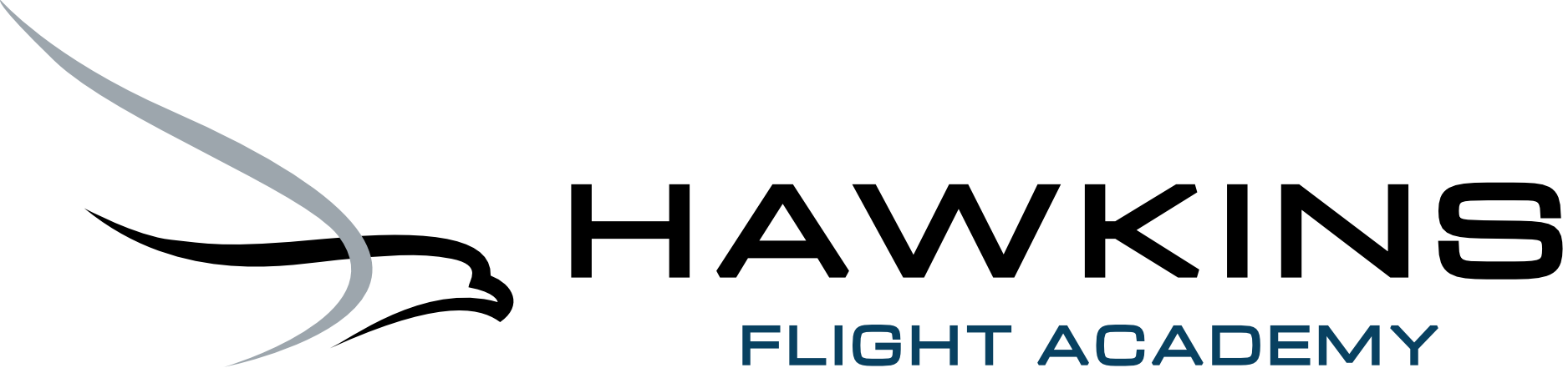 Hawkins Flight Academy Logo