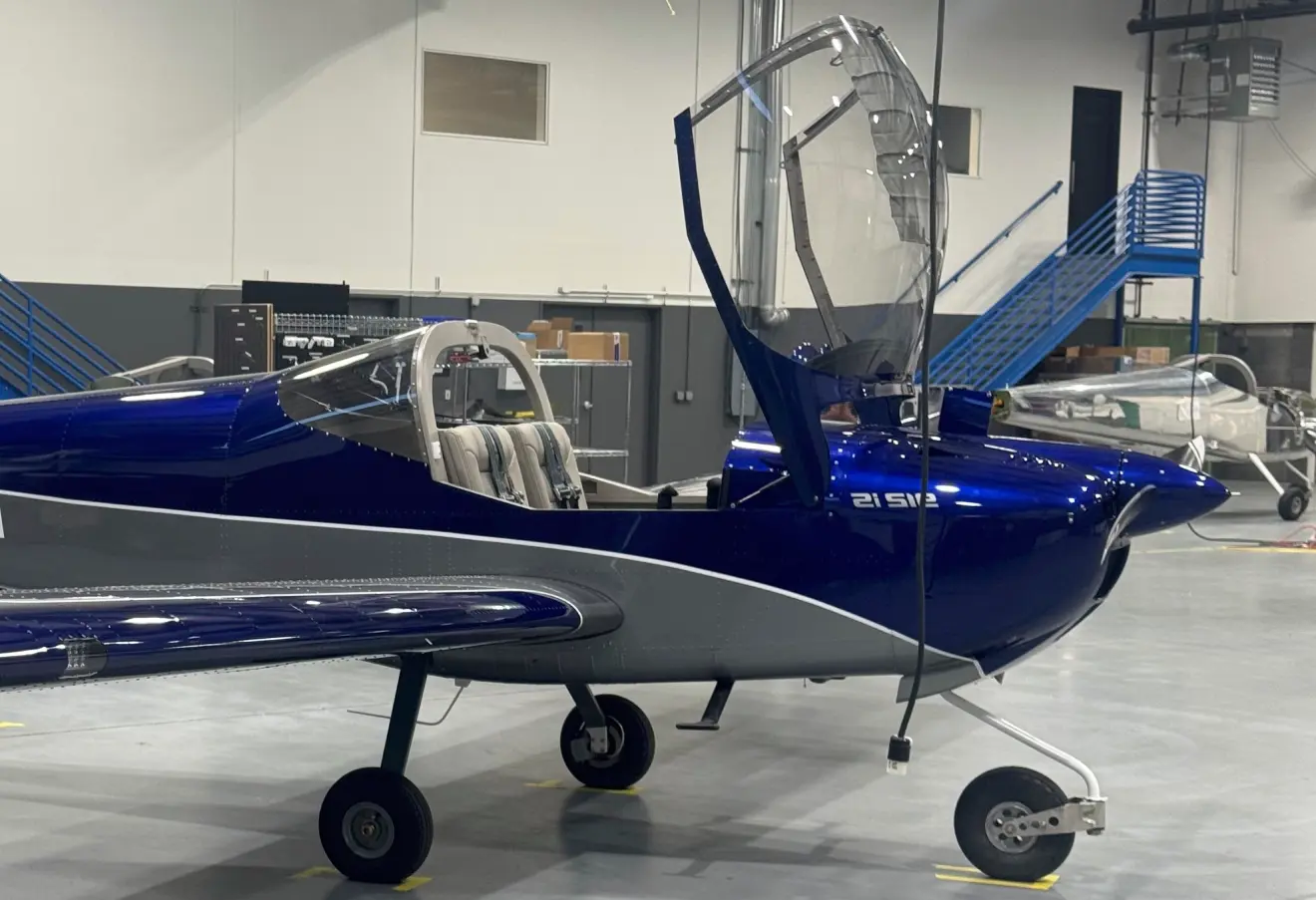 Hawkins Flight Academy N694HA factory-built training aircraft.