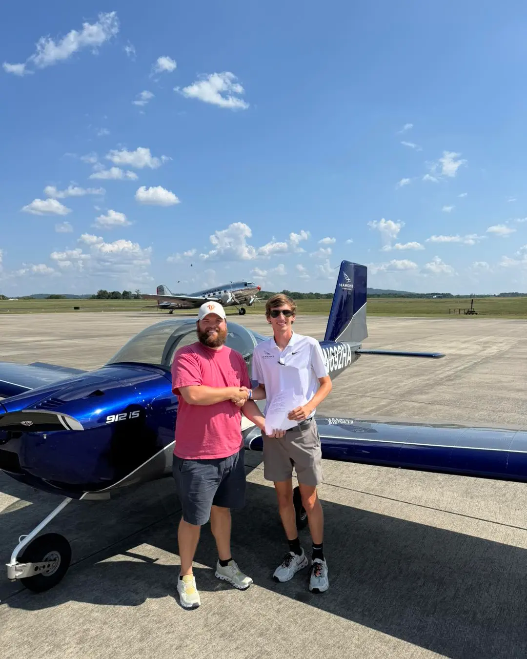 Private Pilot Graduate Picture