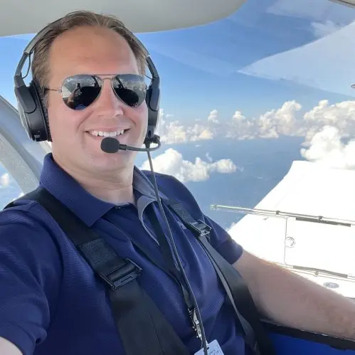 Founder of Hawkins Flight Academy, Mike Harris