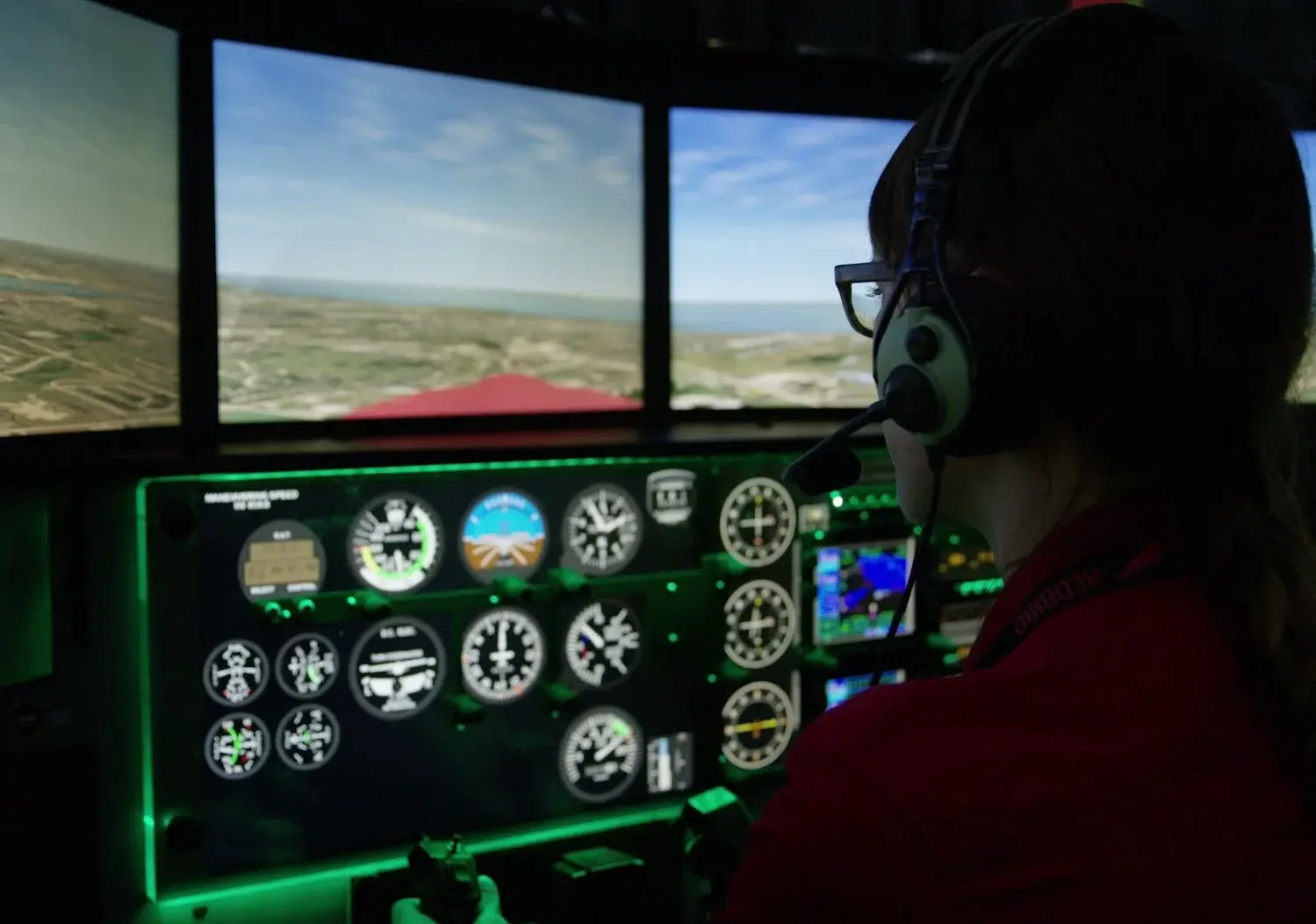 Redbird Flight Simulator Hero Image