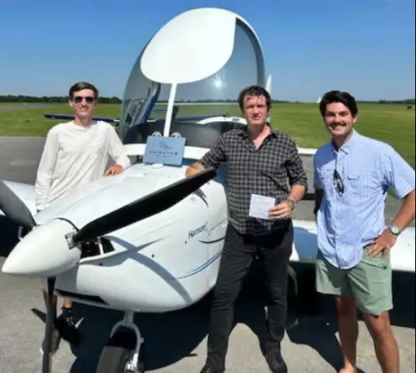Student pilots during training session at Hawkins Flight Academy Williamson County
