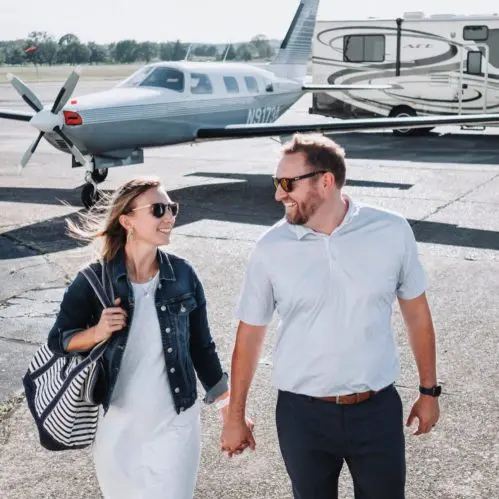 Founder of Hawkins Flight Academy, Matt Wilkins