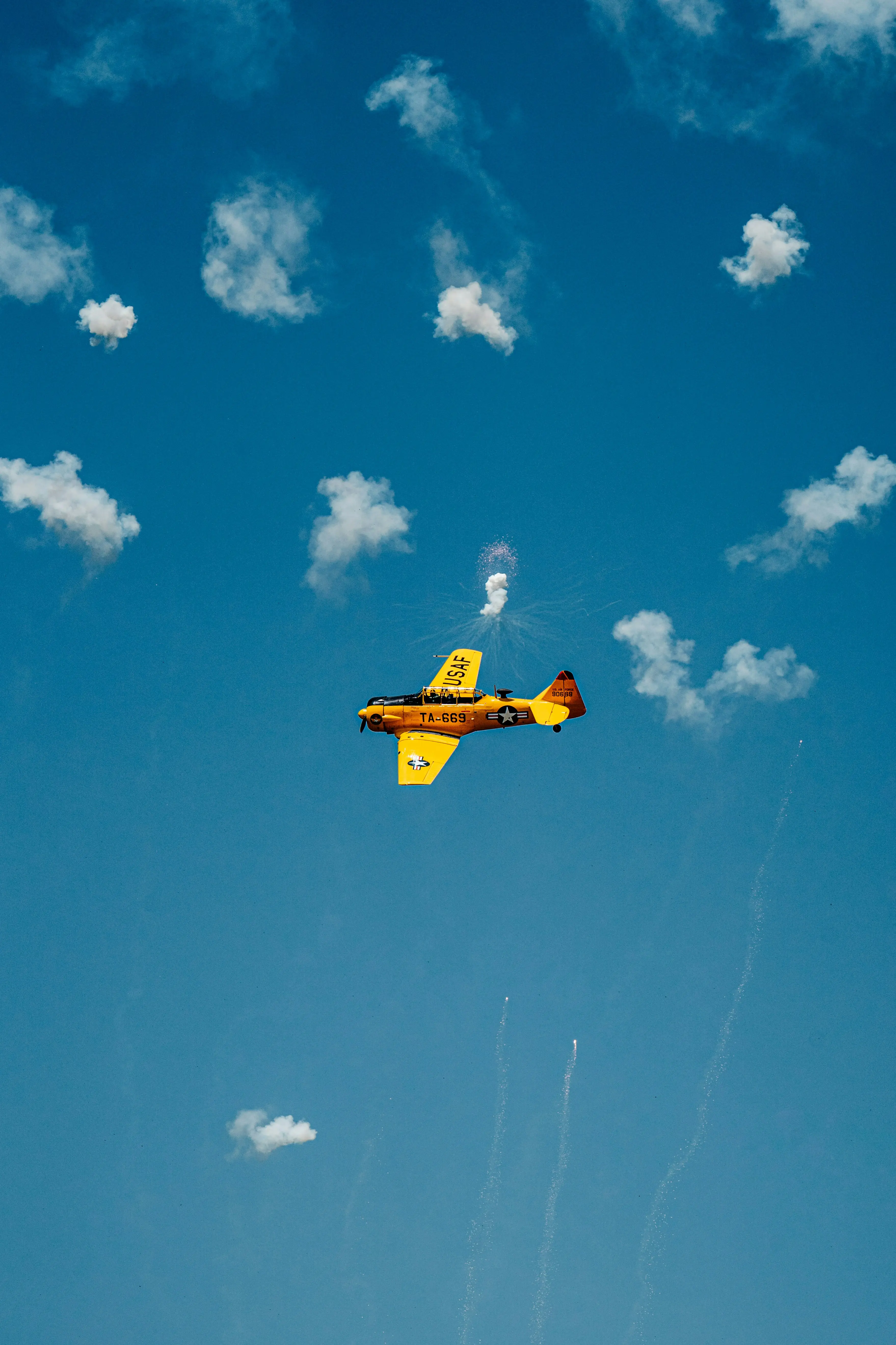 Hawkins student flying RV‑12 during professional pilot training