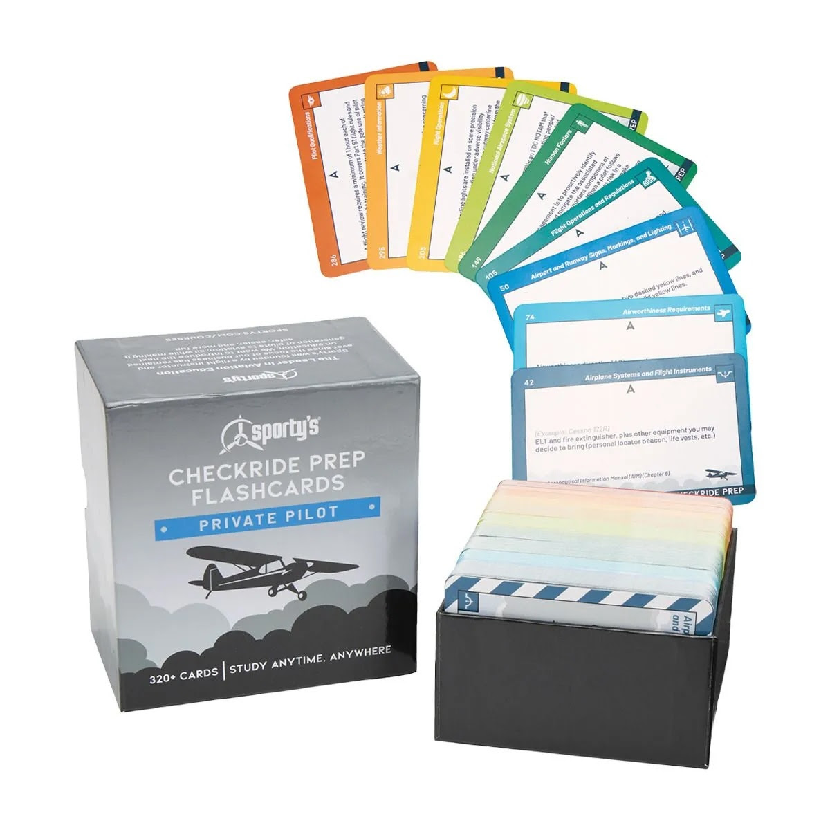 Sporty's private pilot checkride prep flashcards