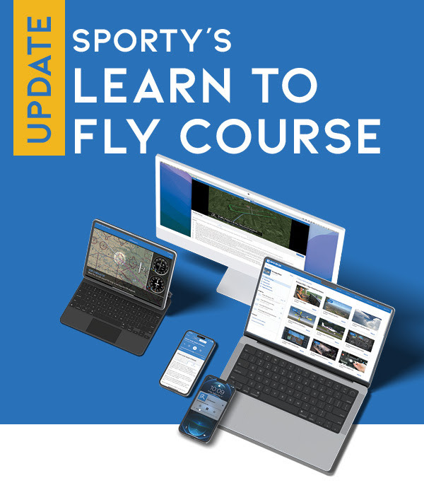 Sporty's Learn to Fly Course available across multiple devices